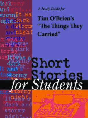 cover image of A Study Guide for Tim O'Brien's "Things They Carried"